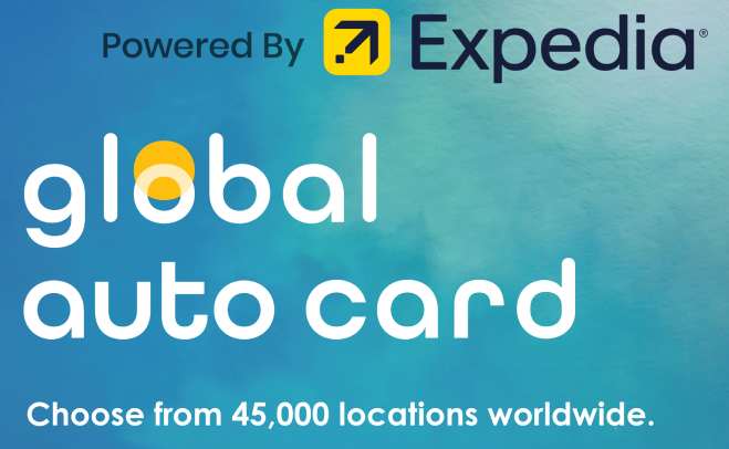 Global Auto Card powered by Expedia